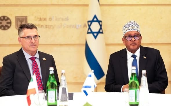 Video: “This is my second visit to Israel; the first time was in October 2025.” President of Somaliland